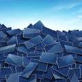 Solar panel recycling to prevent sending them to landfills