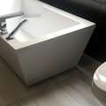 Water efficient bathroom fixtures