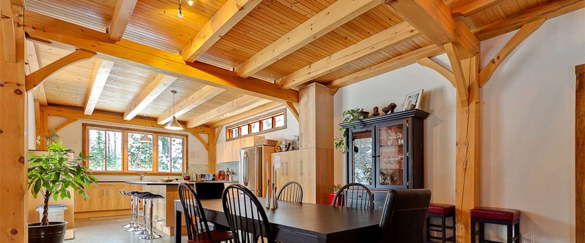 Concrete, wood and steel structures compared - Timber Frame wins!