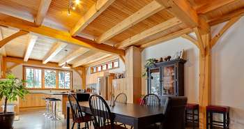 Concrete, wood and steel structures compared - Timber Frame wins!