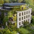 The Bubeneč Gardens Residence in Praque is an inspiring collection of