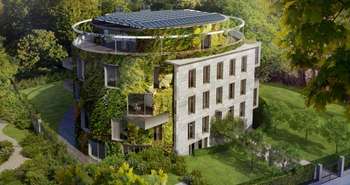 The Bubeneč Gardens Residence in Praque is an inspiring collection of