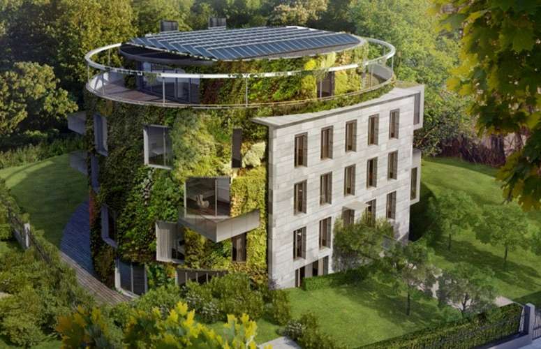 The Bubeneč Gardens Residence in Praque is an inspiring collection of
