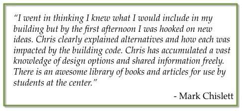 Endeavour Centre Sustainable Design Workshop Testimonial