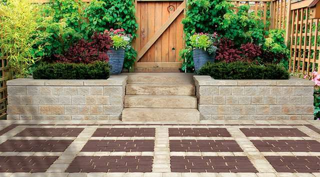 Permeable interlock pavers & paving stones