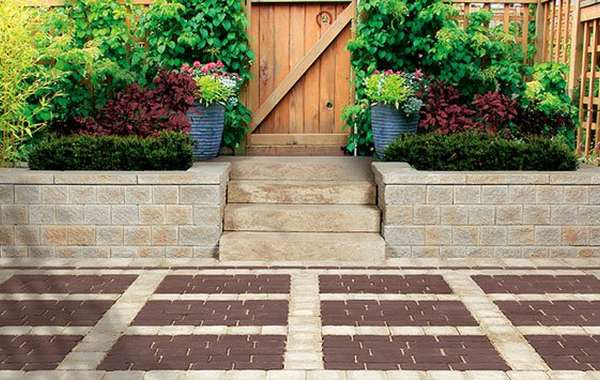 Permeable interlock pavers & paving stones