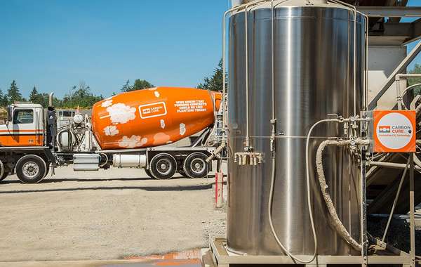 CarbonCure low carbon footprint ready mix concrete