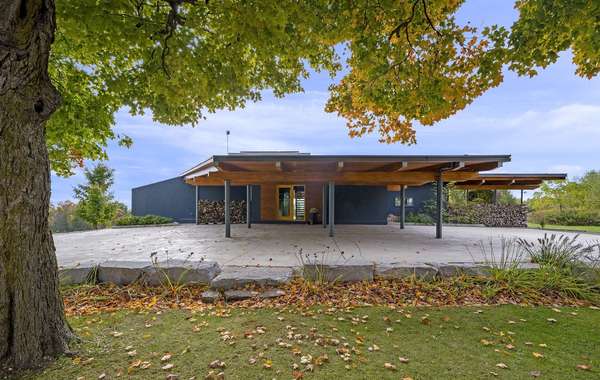 Passive solar design meets practical sustainability in rural ontario home