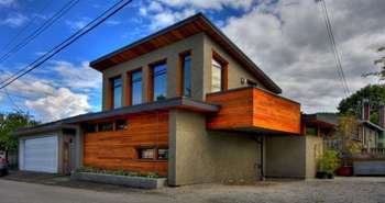 Vancouver's first laneway house