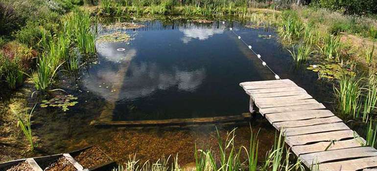 A simple natural plunge pool is a great way to cool off