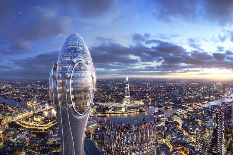 Grotesque F-U to a sustainable future - the Tulip London