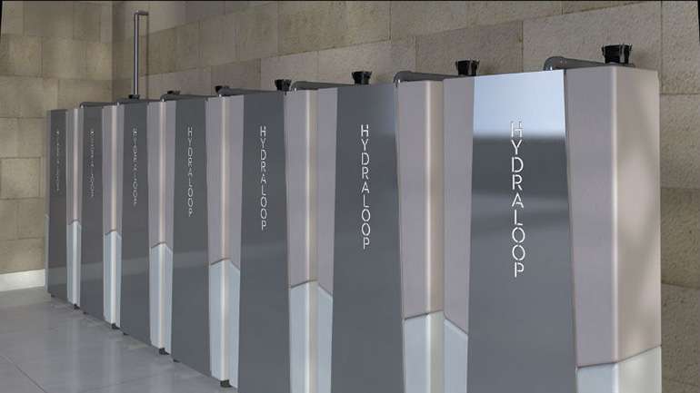 |Hydraloop gray water filtration systems can be installed in series to treat larger volumes of water