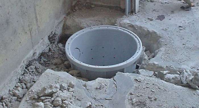 Sump pump pit liner