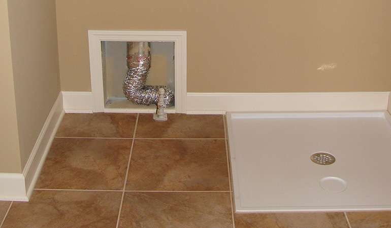 Washer drain pans prevent floods and water damage