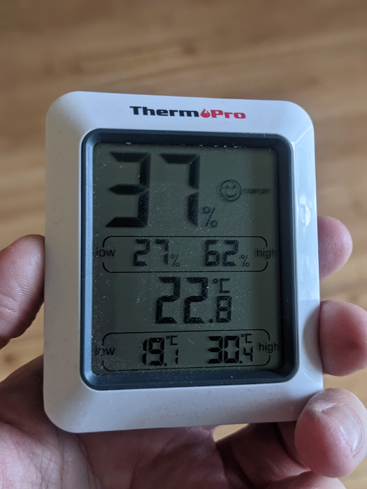 Insulating basement walls with foam bare concrete lowered humidity raised temperature