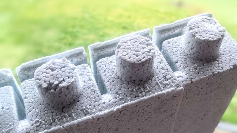 This America is EPS foam - and NOT Styrofoam - and is what most ICF are historically made from