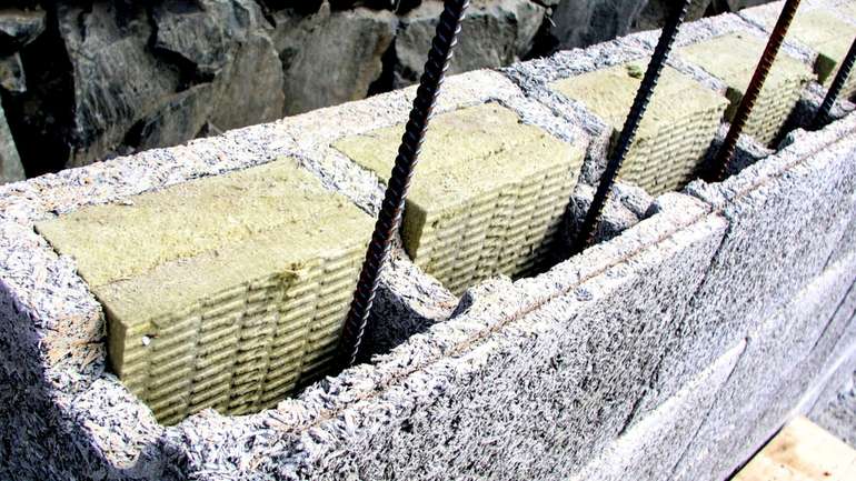 The Durisol ICF block in it's modern version isn't made of foam