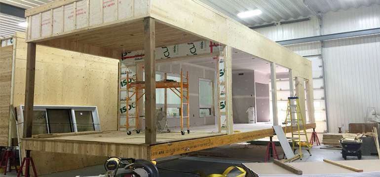 Leed Platinum prefab eco home kit house