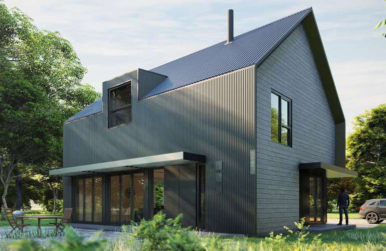 LEED Platinum Eco Home prefab kit house for Canada and the US