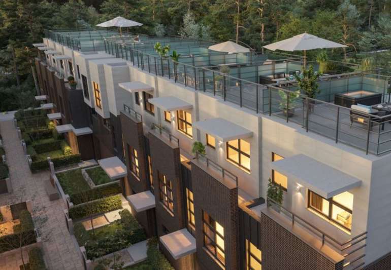 Carbon Tax could incentivize building sustainable townhouse developments like these in Vancouver BC