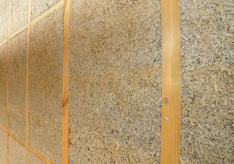 Hemp fiber natural wall panels