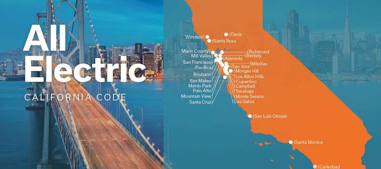 California is banning natural gas in homes 42 cities so far have said no in favor of electric