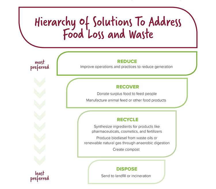 Reducing food waste at home - part of the solutions to reduce wasting food