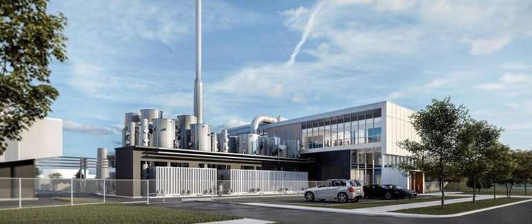 A Renewable Natural Gas refinery under construction in Quebec with public funding
