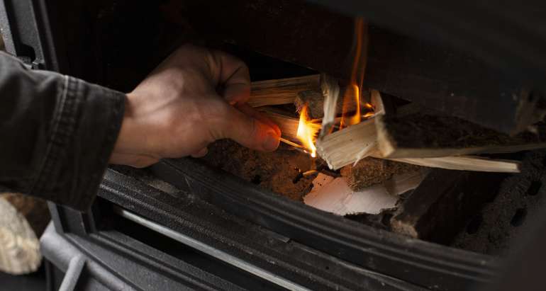 Choosing a wood burning stove for backup heat in a power outage brings peace of mind in bad winter weather