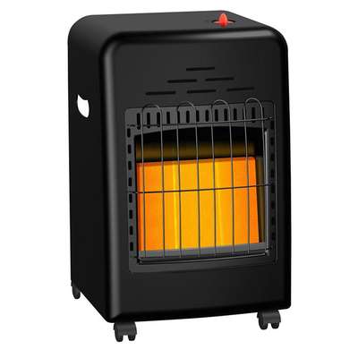 Portable propane heaters are not a good option for home heating