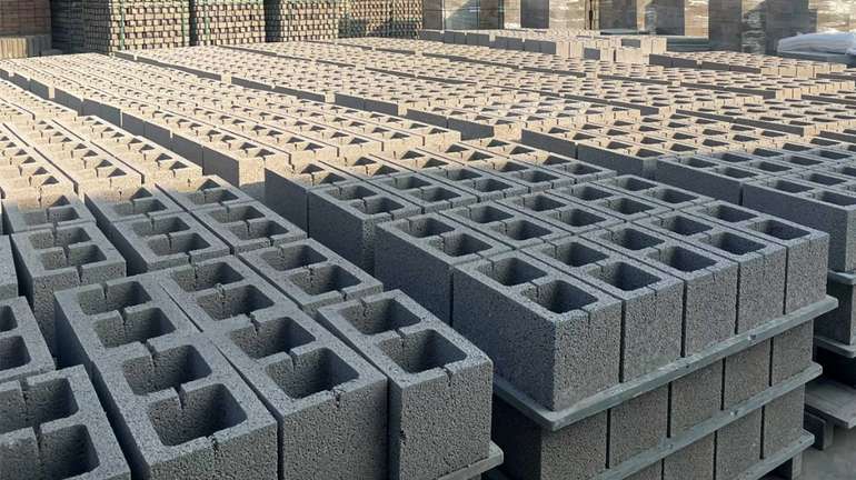 Environmentally friendly building material: a unique concrete blend captures carbon dioxide, contributing to a negative carbon footprint for sustainable homes.