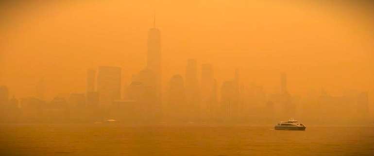 wildfire smoke and how to get it out of homes using a portable air purifier