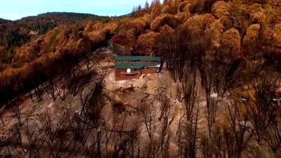 Affordable fire resistant homes do exist, this RDS 3-G home owned by Sean Jennings escaped the 2015 wildfire in northern California 