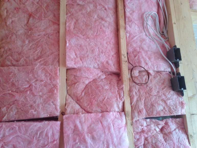 fiberglass insulation installed in walls has a high embodied carbon rating