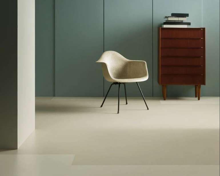 Non toxic durable marmoleum flooring