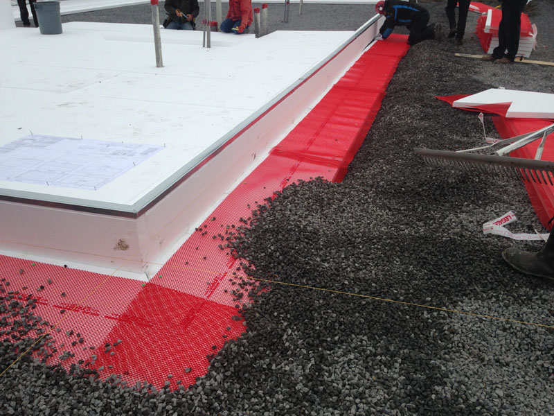 Legalett raft slab perimeter skirting