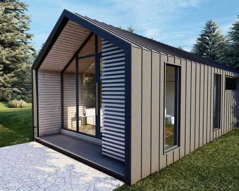 Additional living space with a backyard ADU