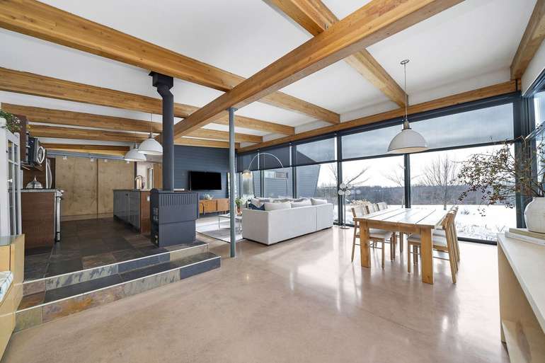 passive solar home