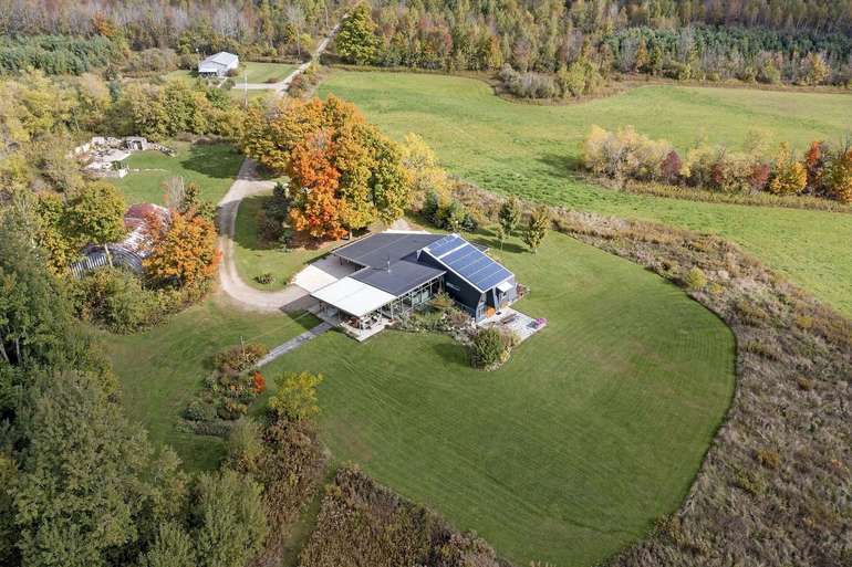 passive solar home
