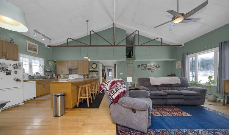 The original barn on this executive estate for sale near Erin GTA offers extra accommodation