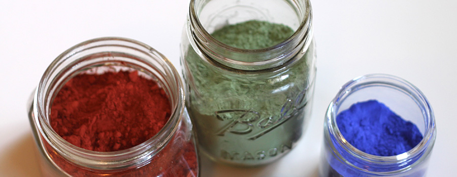 DIY natural earth paint