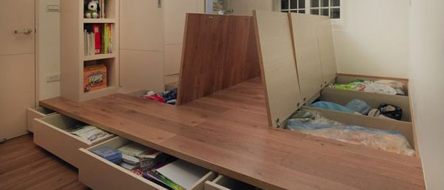 Sub-floor storage