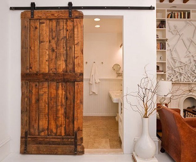 Interior barn door 
