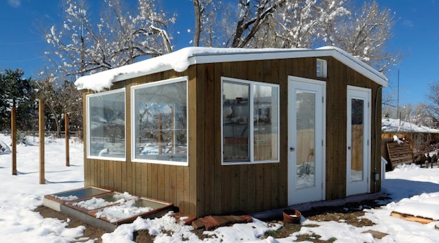 Orient your solar greenhouse to the south