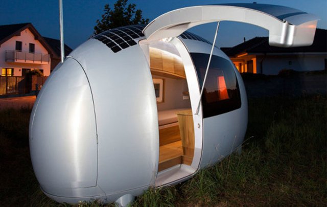 The off-grid Ecocapsule accessory dwelling unit 