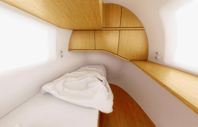 The off-grid Ecocapsule accessory dwelling unit 