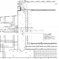 Interior basement insulation diagram