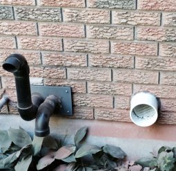 Radon vent